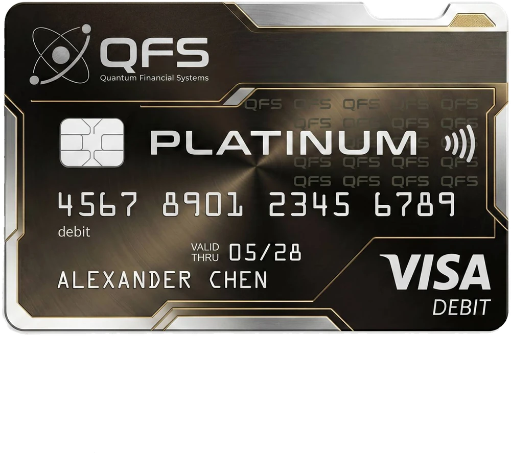 Qfs Mastercard QFS Card — Spend Crypto Anywhere
