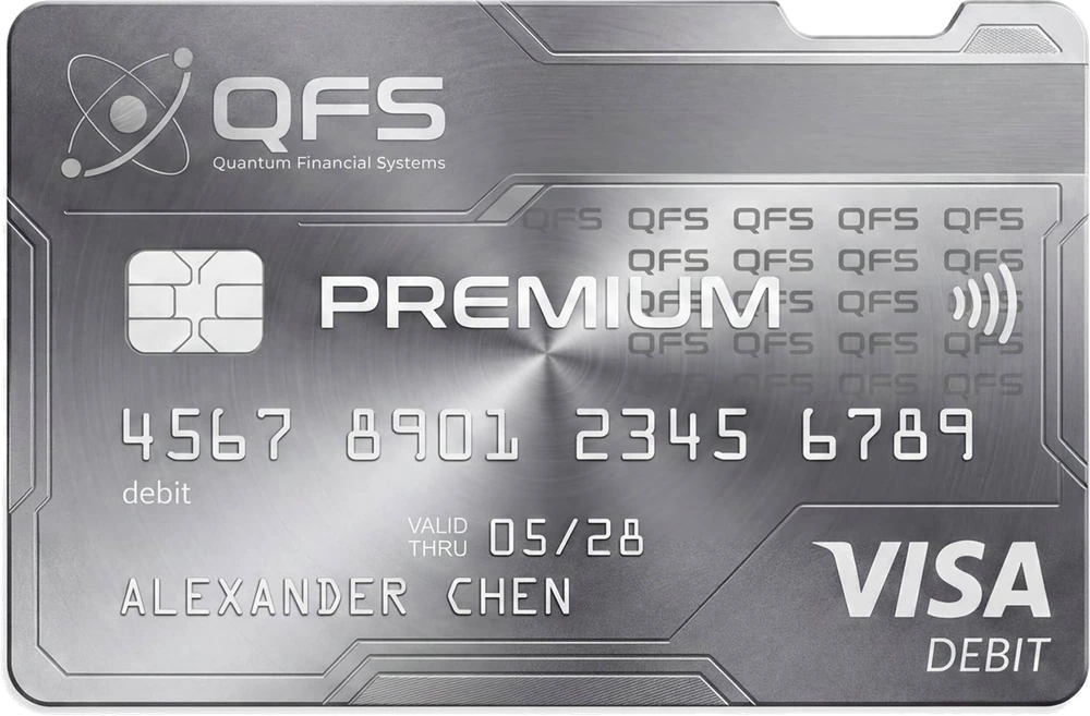 Qfs Mastercard QFS Card — Spend Crypto Anywhere